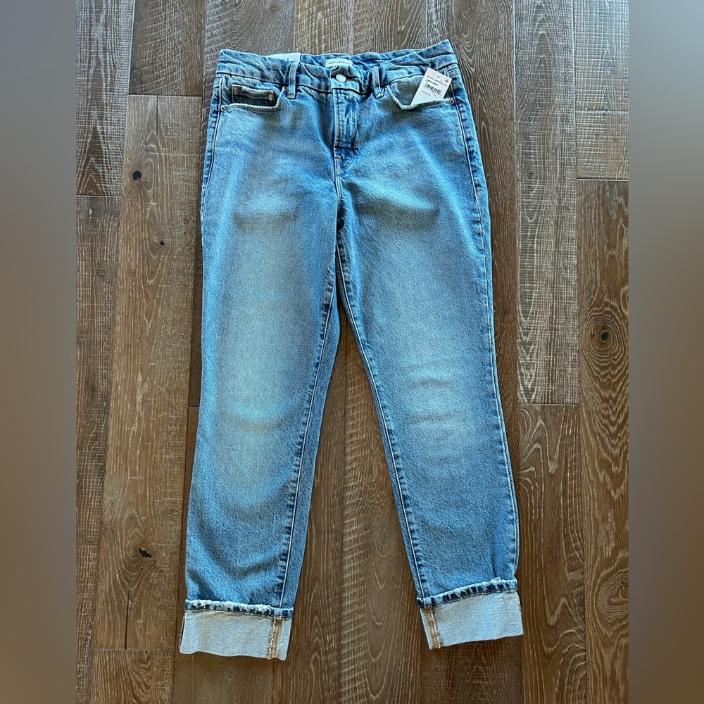 Good American Mid Rise Good Classic Slim - Picture 2 of 7